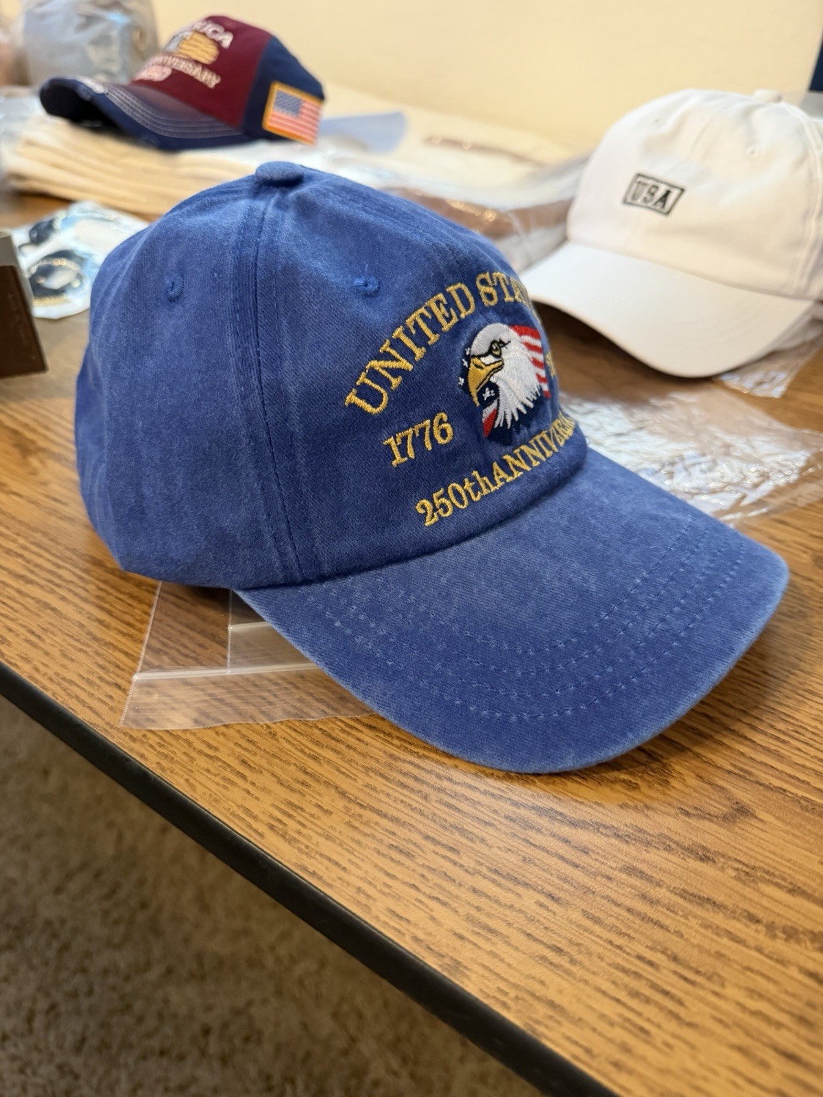 United States Baseball Cap 250th Anniversary