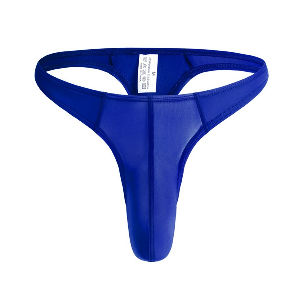 Briefs Men Stretch Thong Bikini Trunks Breathable Underpants Bulge Pouch