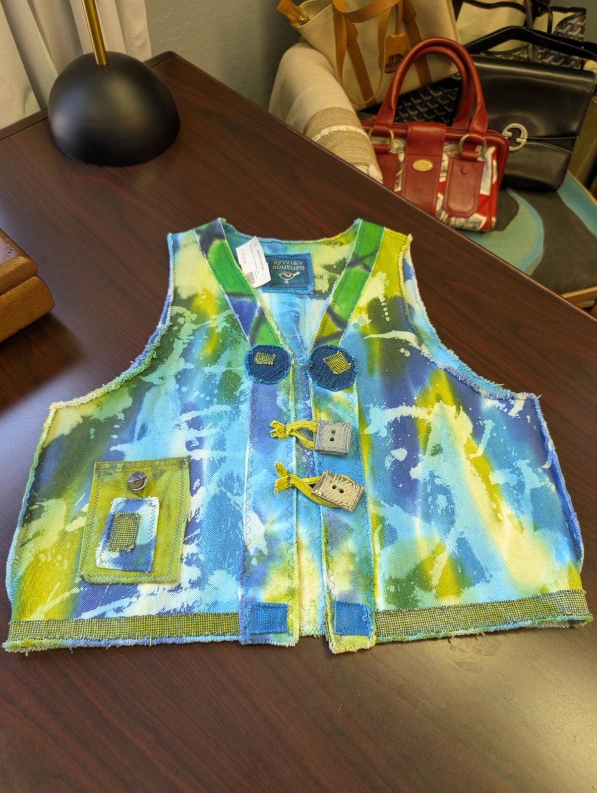 NWT Art To Wear Sylvia’s Couture Boho Vest