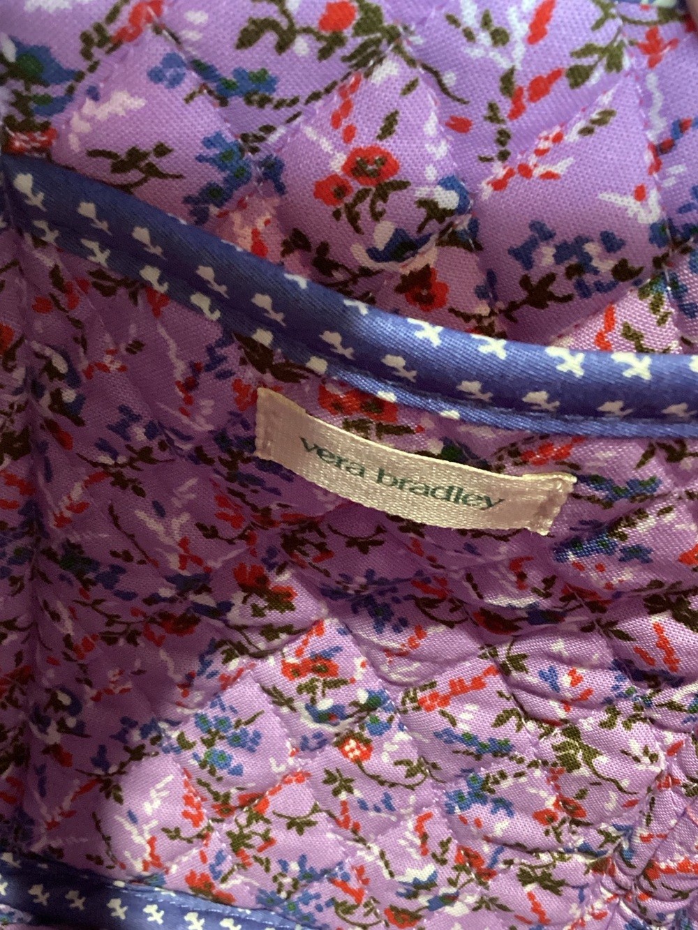 Vera Bradley Mini Hathaway Tote in Wildflower Sprigs
