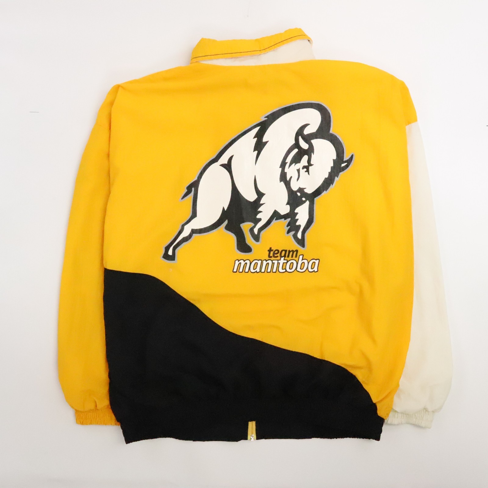 Vintage Team Manitoba Summer Games Windbreaker Light Jacket Size Large 1999 90s