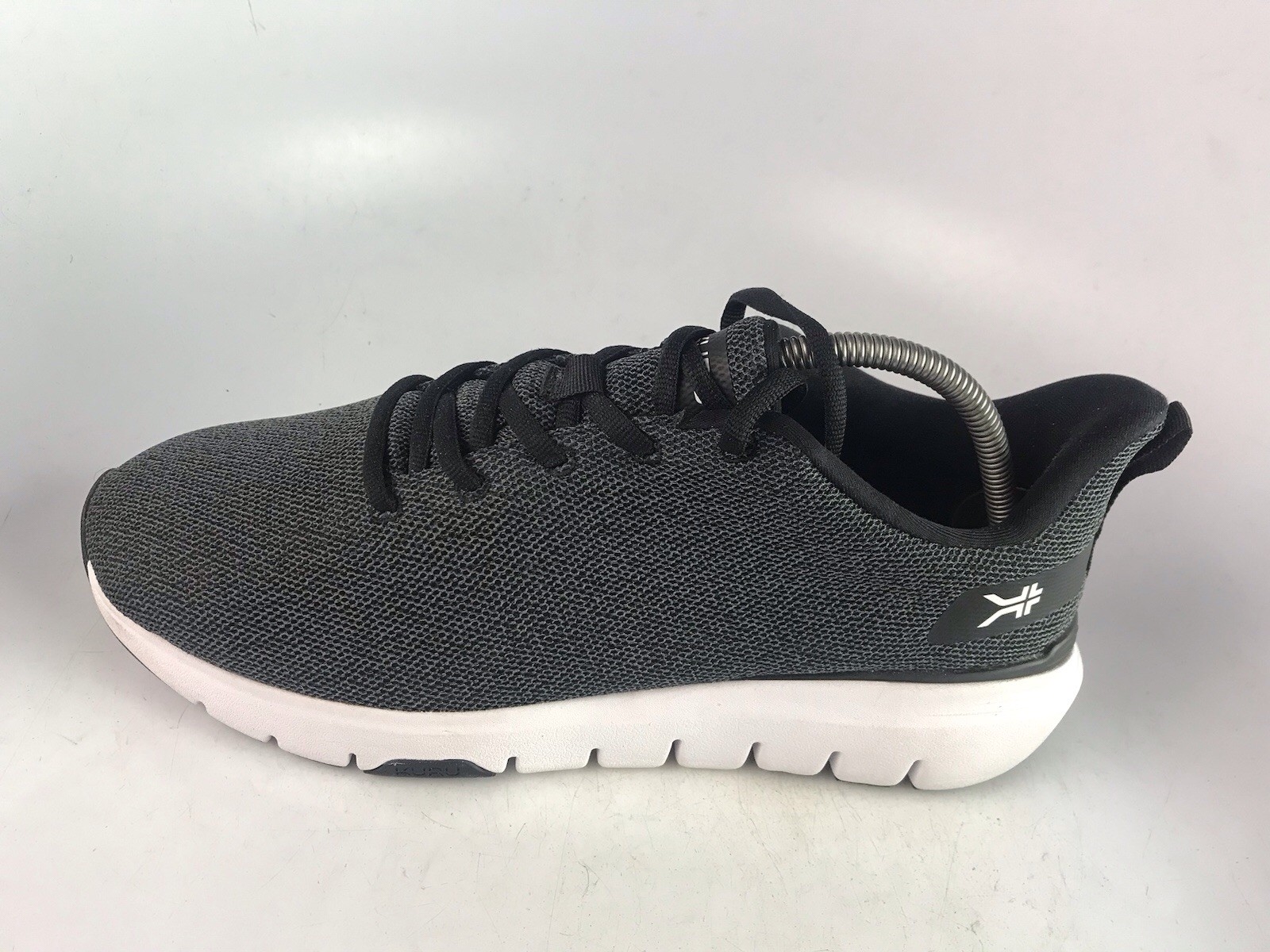 Kuru Footwear Flex Via Sneaker Jet Black/ Bright White WOMEN’S 10.5 Wide