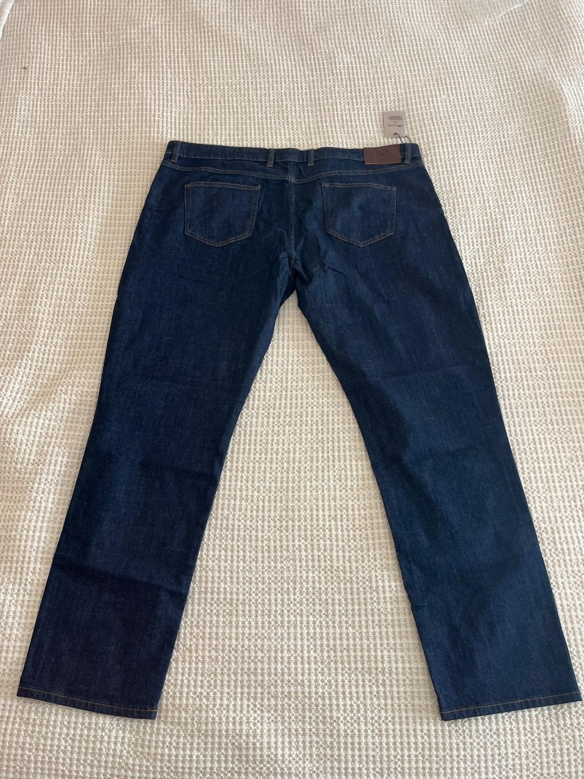 Peter Millar Vintage Washed Five-Pocket Denim Jeans Stone Washed Blue Size 42