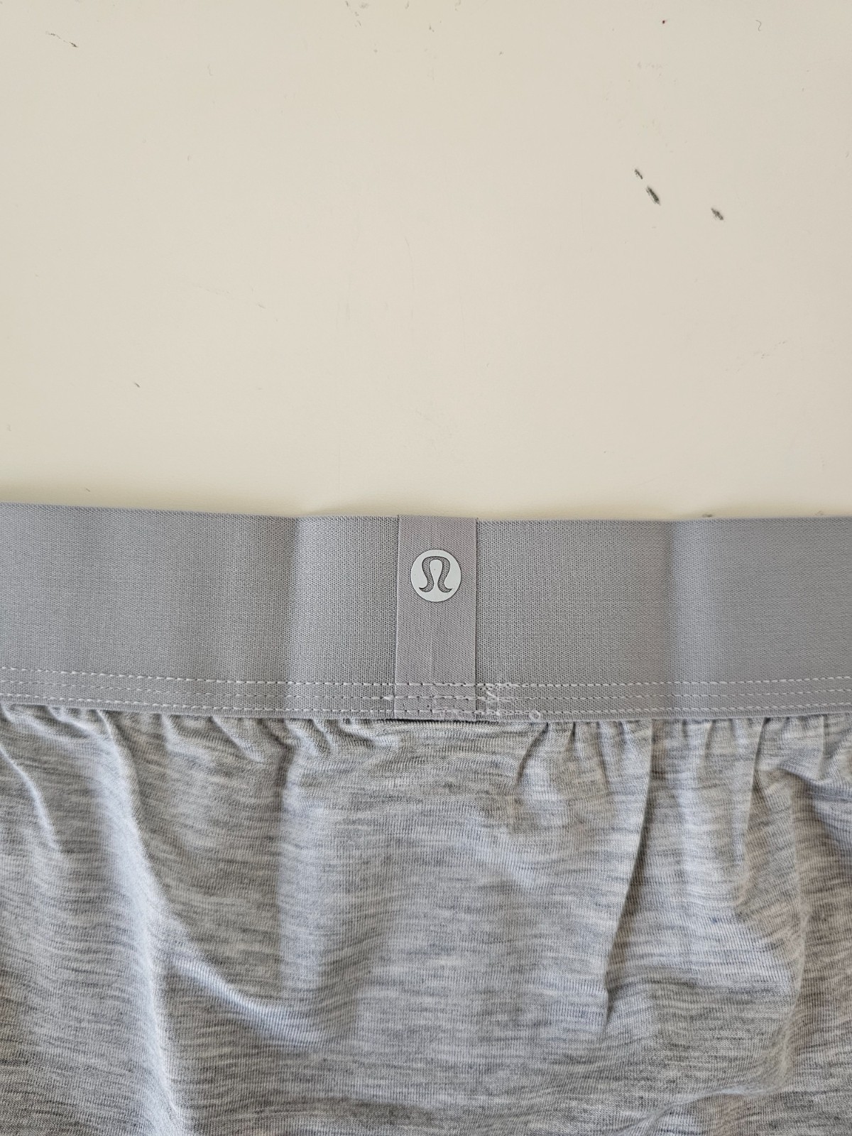 NIB LULULEMON Blue Grey Navy Ivory Always In Motion Boxer Brief 5″ Medium 5-Pack