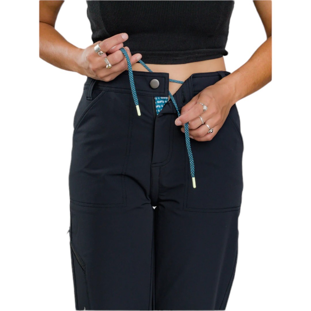 Gnara SHEFLY Go There Hiking Pants Black GoFly Multi-Fly Women’s Size 22W NWT