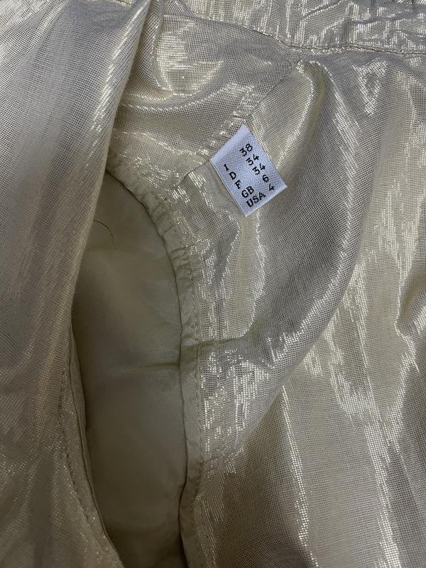Women Moschino shirt gold 36/S/44
