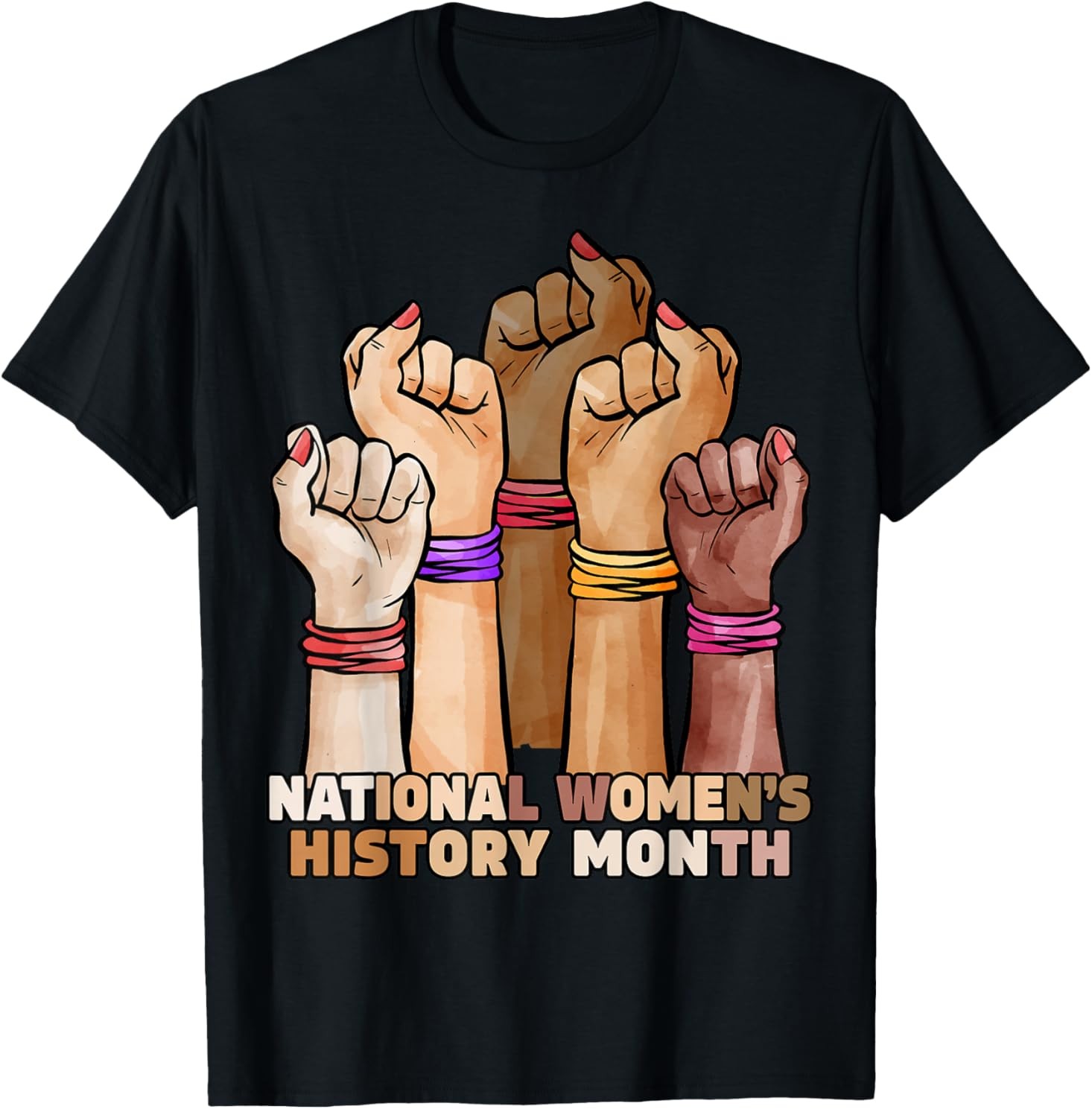 National Womens History Month for Womens History Month Men T-Shirt