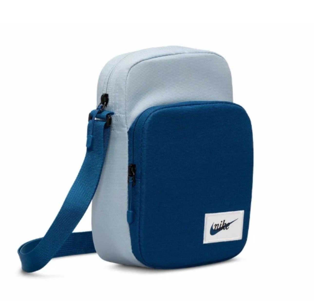 NWT NIKE Sportswear HERITAGE CROSSBODY Messenger Shoulder Bag BLUE BA5809-440