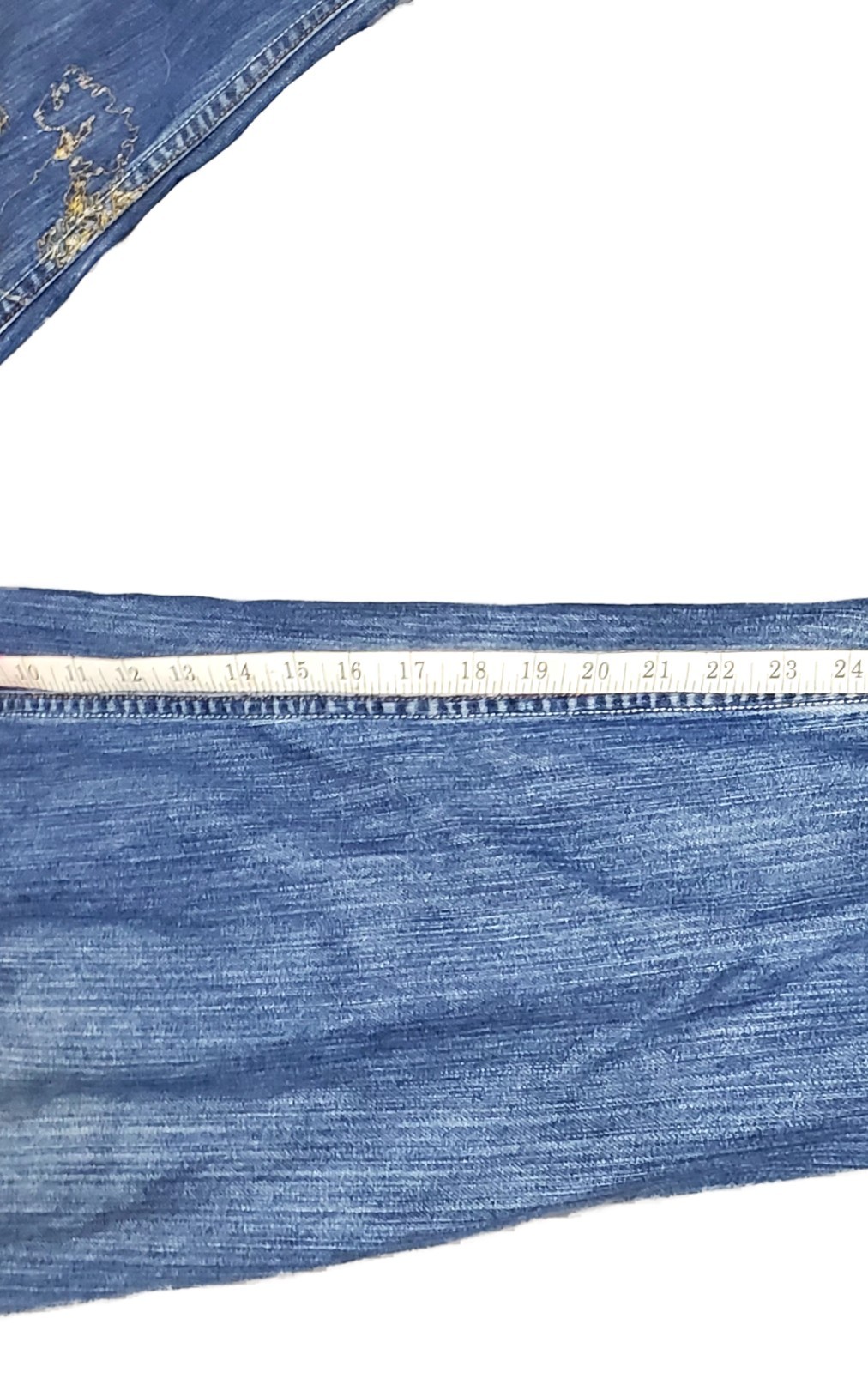 VTG 90s Baggie Jeans Men’s 40 – Distressed Hip Hop Grunge Streetwear Denim Y2K