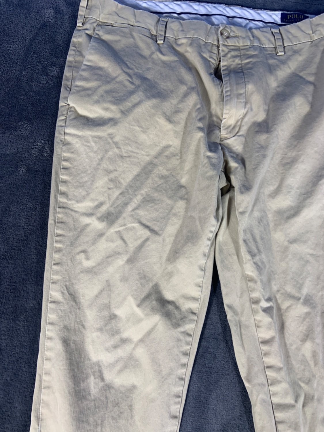 Polo Ralph Lauren Stretch Slim Fit, 36/32, Made IN Sri Lanka, 97% Cotton 3%