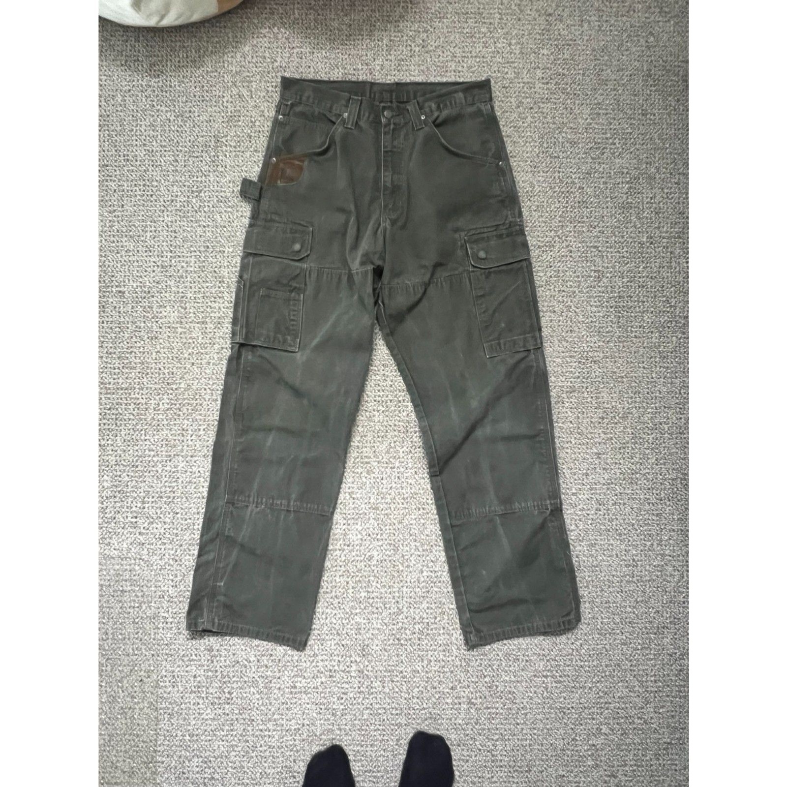 Wrangler Riggs Dark Green Cargo Pants