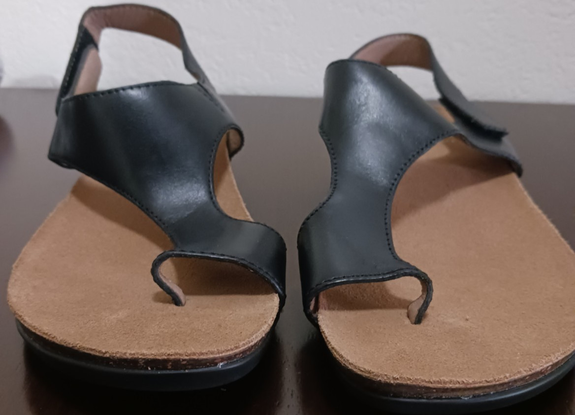 DANSKO Women’s REECE Leather Sandals Black Waxy Burnished [EU 38] US 7.5/8-NWD