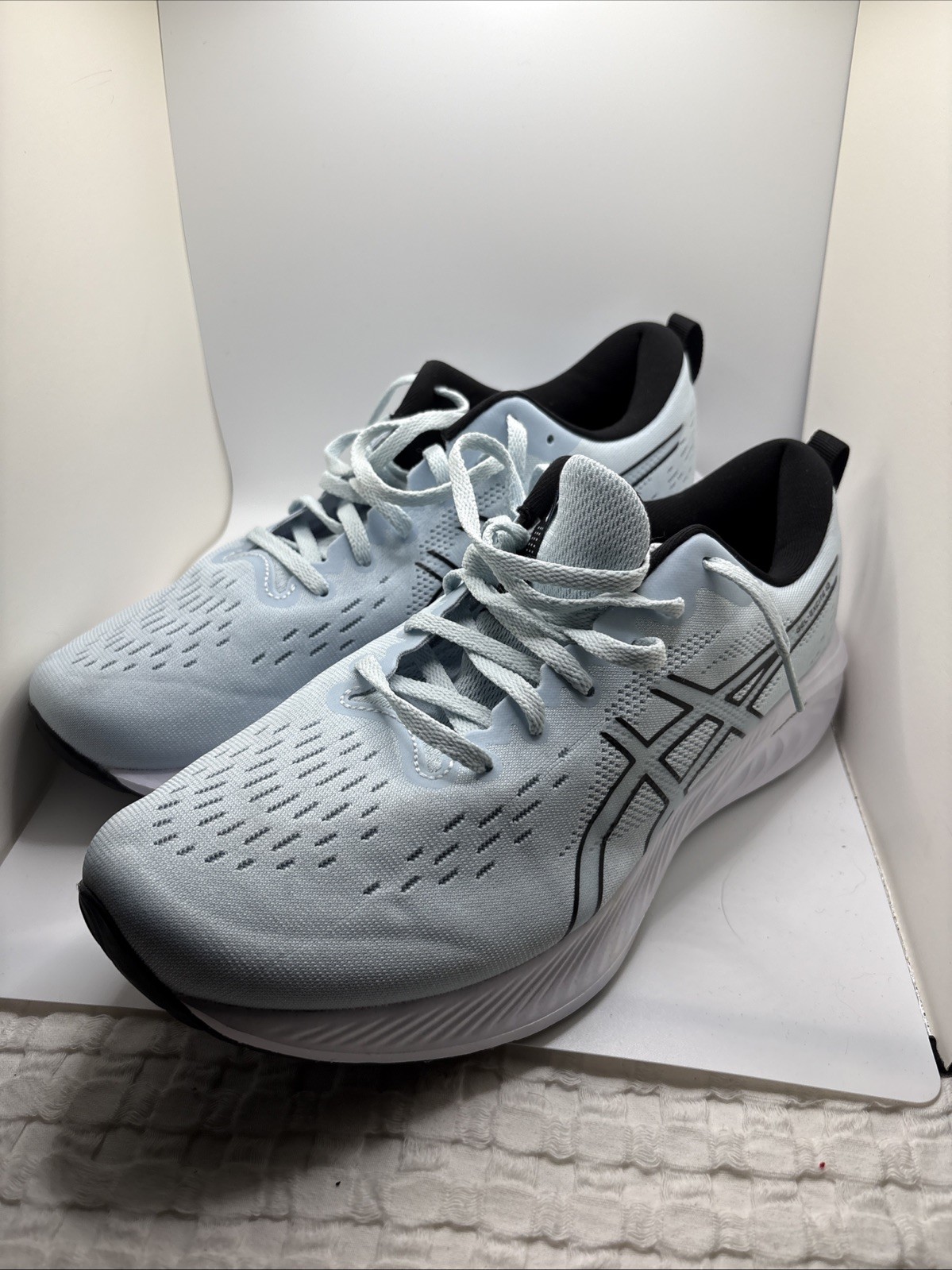 NIB MEN’S ASICS GEL EXCITE 10 COOL GREY/BLACK RUNNING SHOE SNEAKERS 10.5