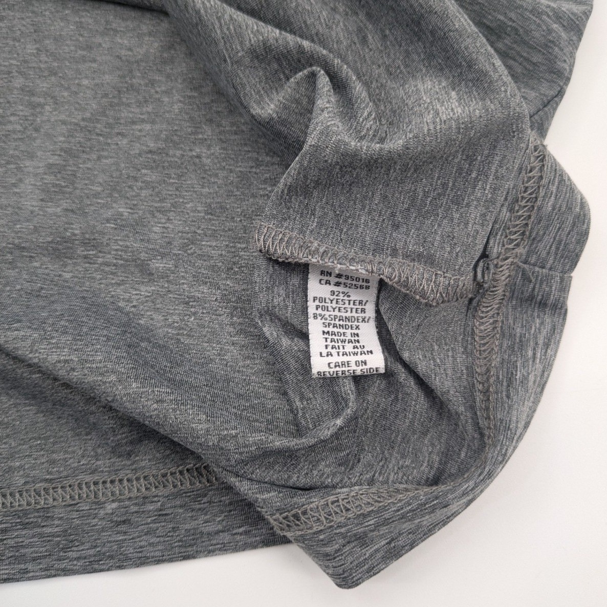 Straight Down Golf Pullover Crusher 1/4 Zip Jacket Men’s Large Gray Preppy