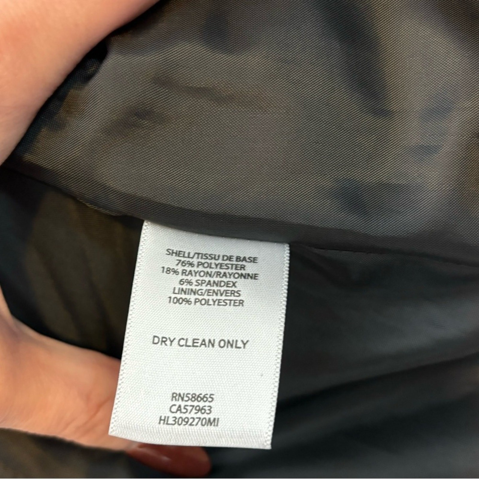 Trouvé Draping Open Asymmetrical Black Blazer Size XS
