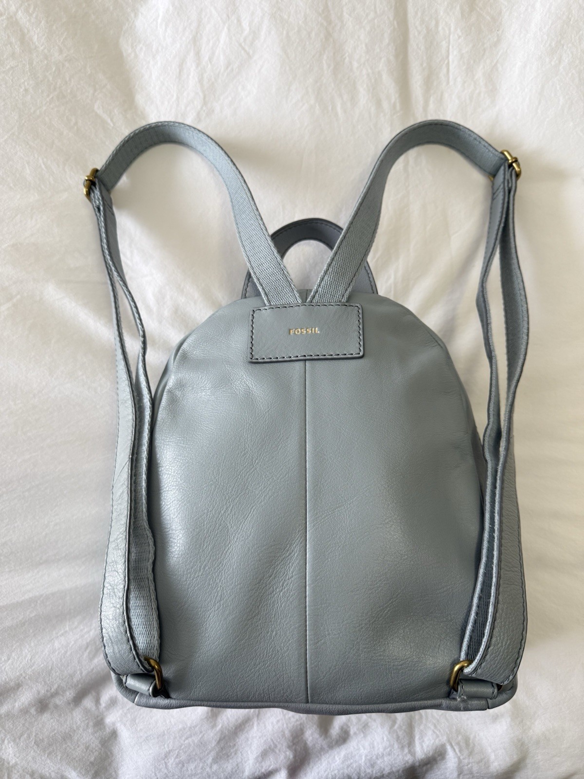 Fossil | Smokey Blue Megan Small Backpack | Leather Travel | Everyday Bag
