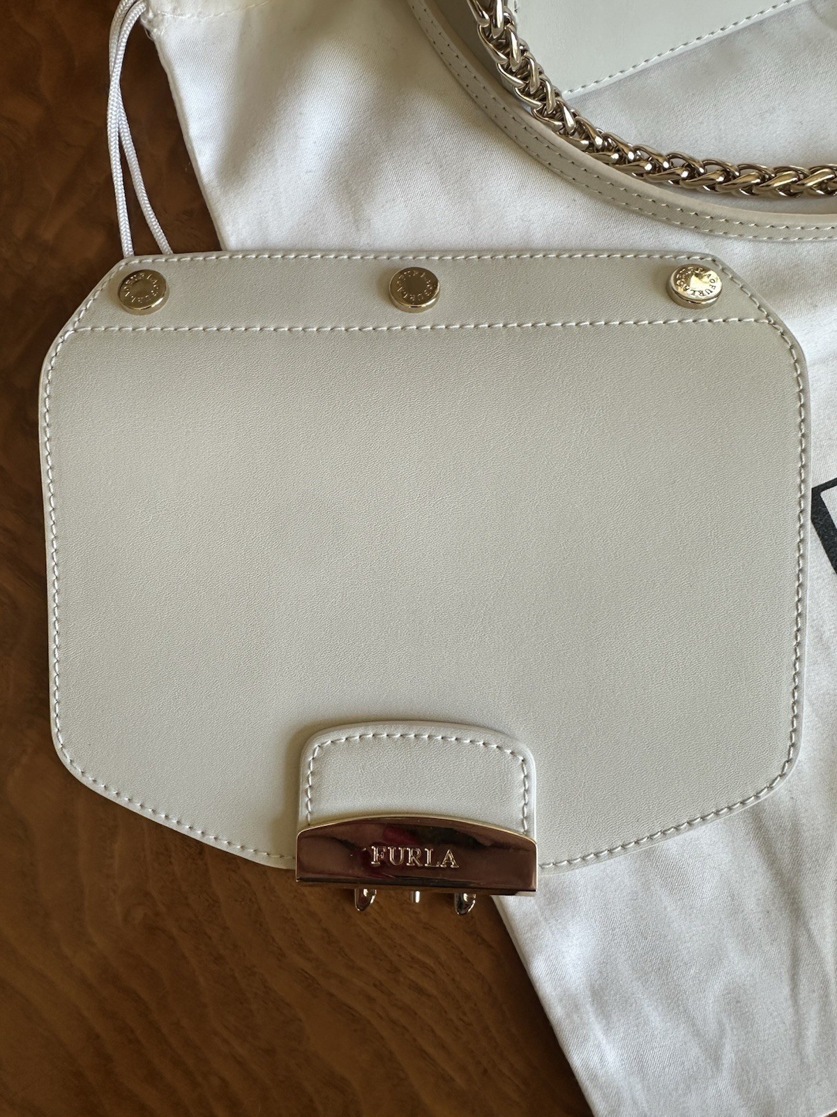 Furla Metropolis Crossbody Leather Bag With 3 Interchangeable Covers