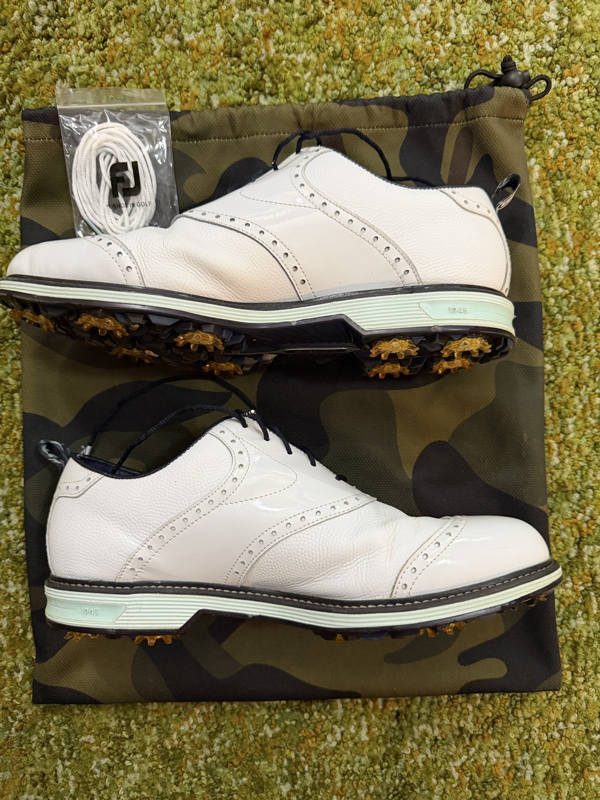 FootJoy x Todd Snyder Wilcox ⛳️US 11.5 W Mint Julep