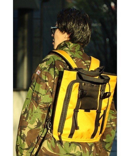 Master-Piece Masterpiece MSPC squared Backpack Yellow 224101