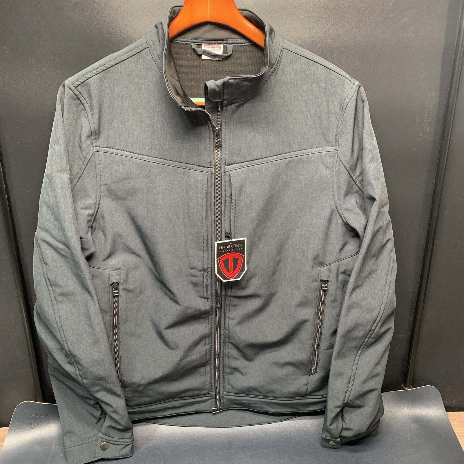 Under Tech Undercover Condor City Concealment Jacket Fleece Lined Men Large NWT