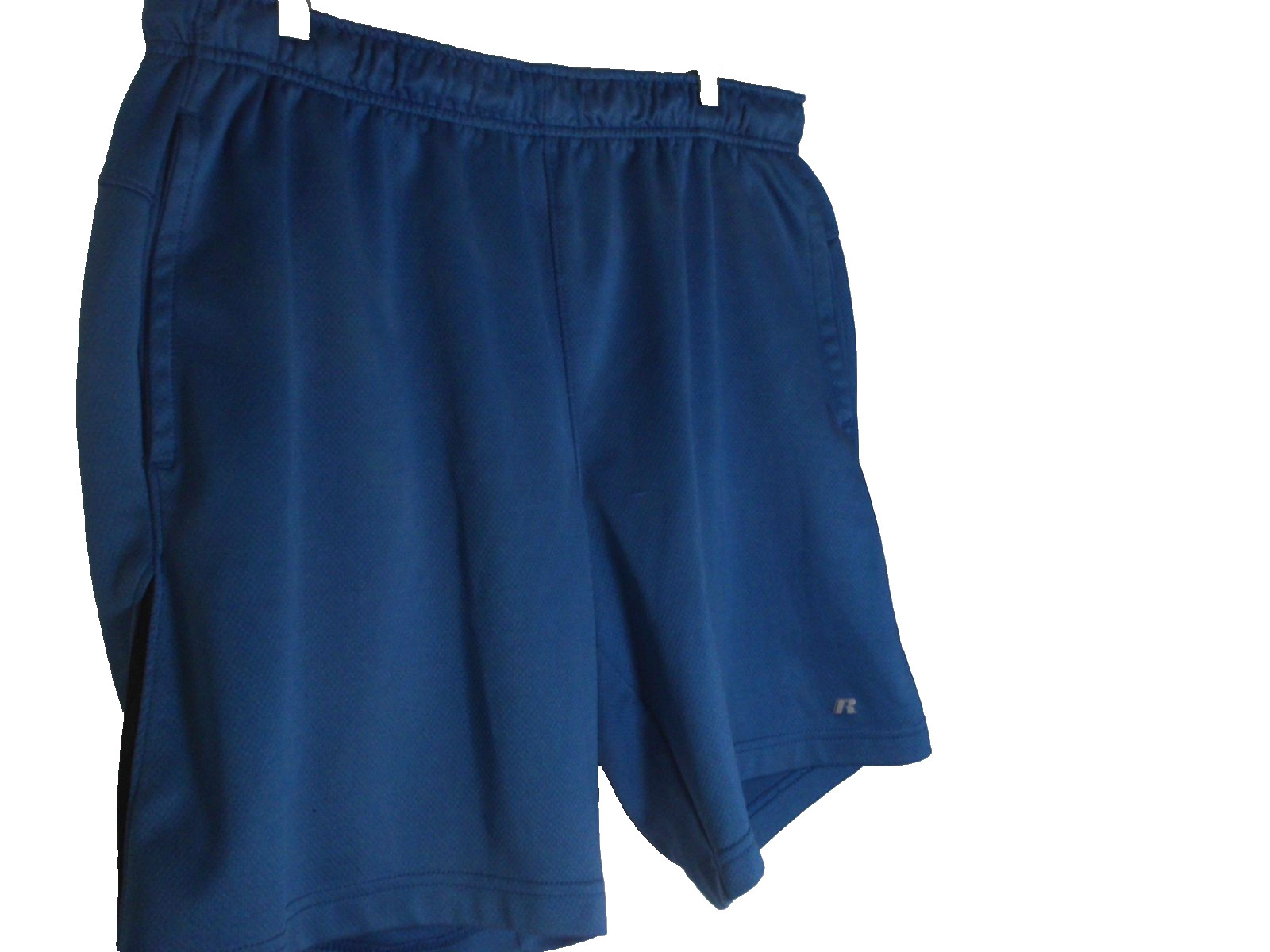 Russell Athletic Men’s Dri-Power 360 Basketball Shorts Blue Size Large (36-38)
