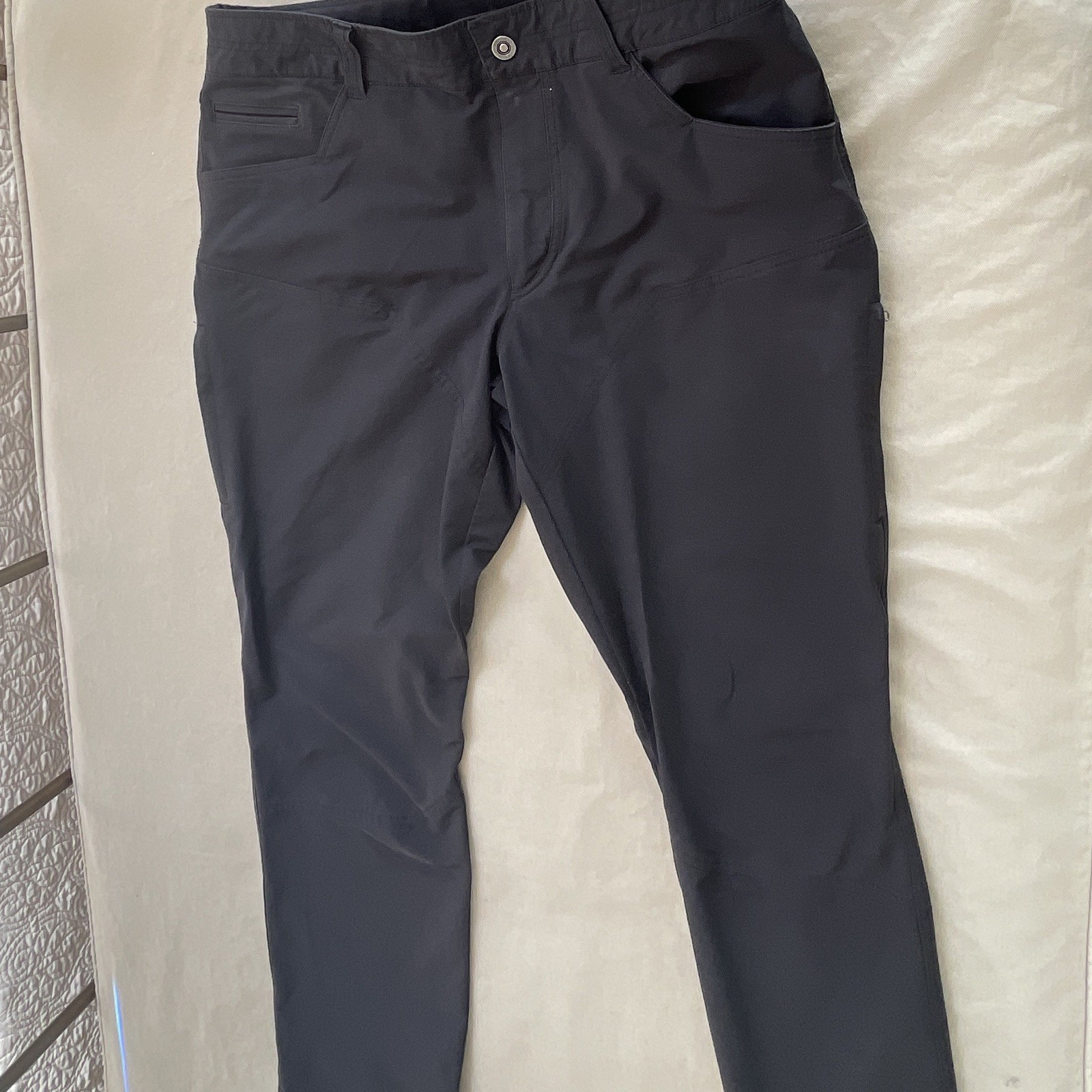 Kuhl Resistor StretchX Men’s Black Hiking Pants, Cotton Blend, Size 36