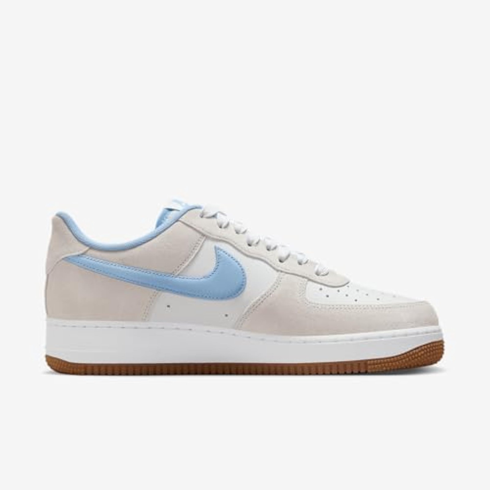 Nike Air Force 1 ’07 LV8 Men’s Shoes (IB6388-002, Photon Dust/White/Gum Medium B