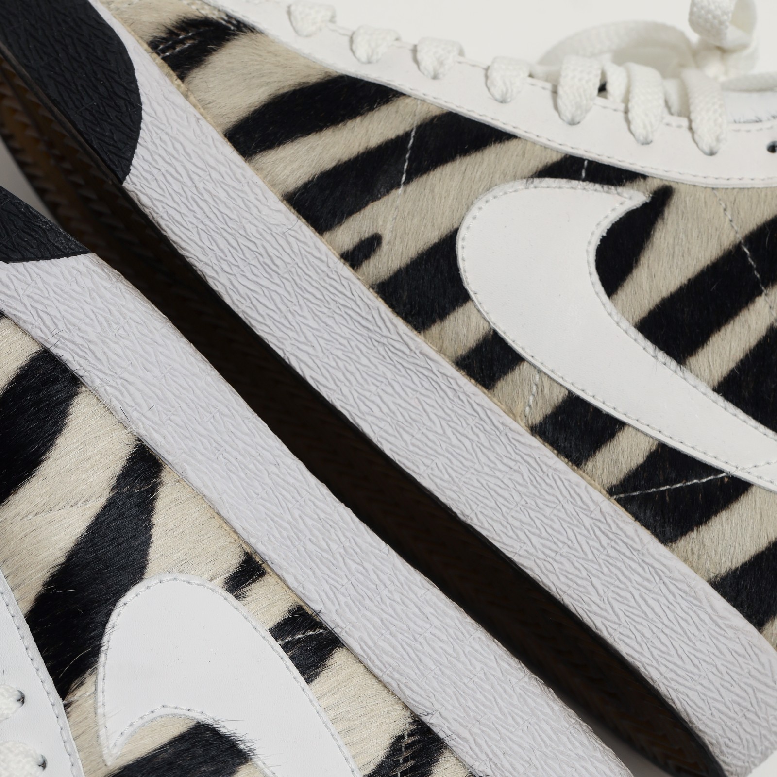 Nike Blazer Mid Premium ‘Zebra’ Womens 7.5 White Blanc 316959-111 2007