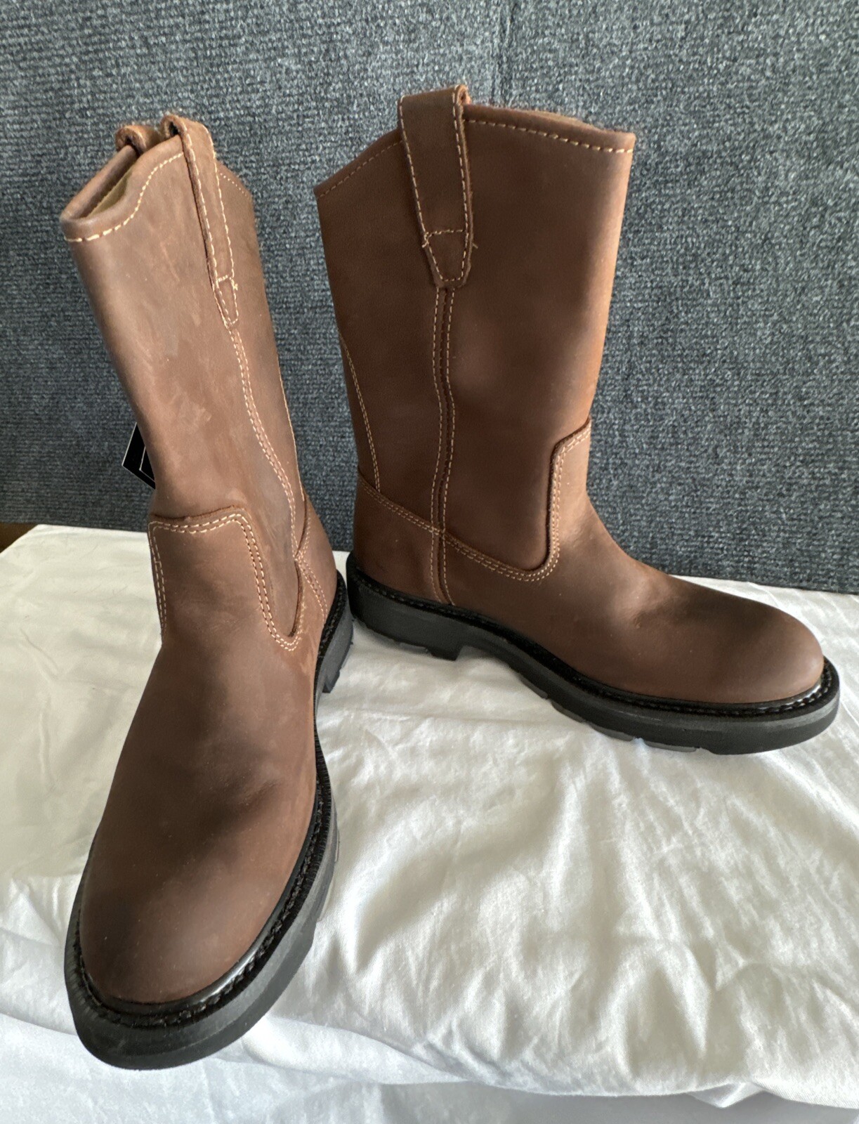 Wolverine Wellington Boots, Dark Brown, W04727, Brand New, Men’s Size 7.5