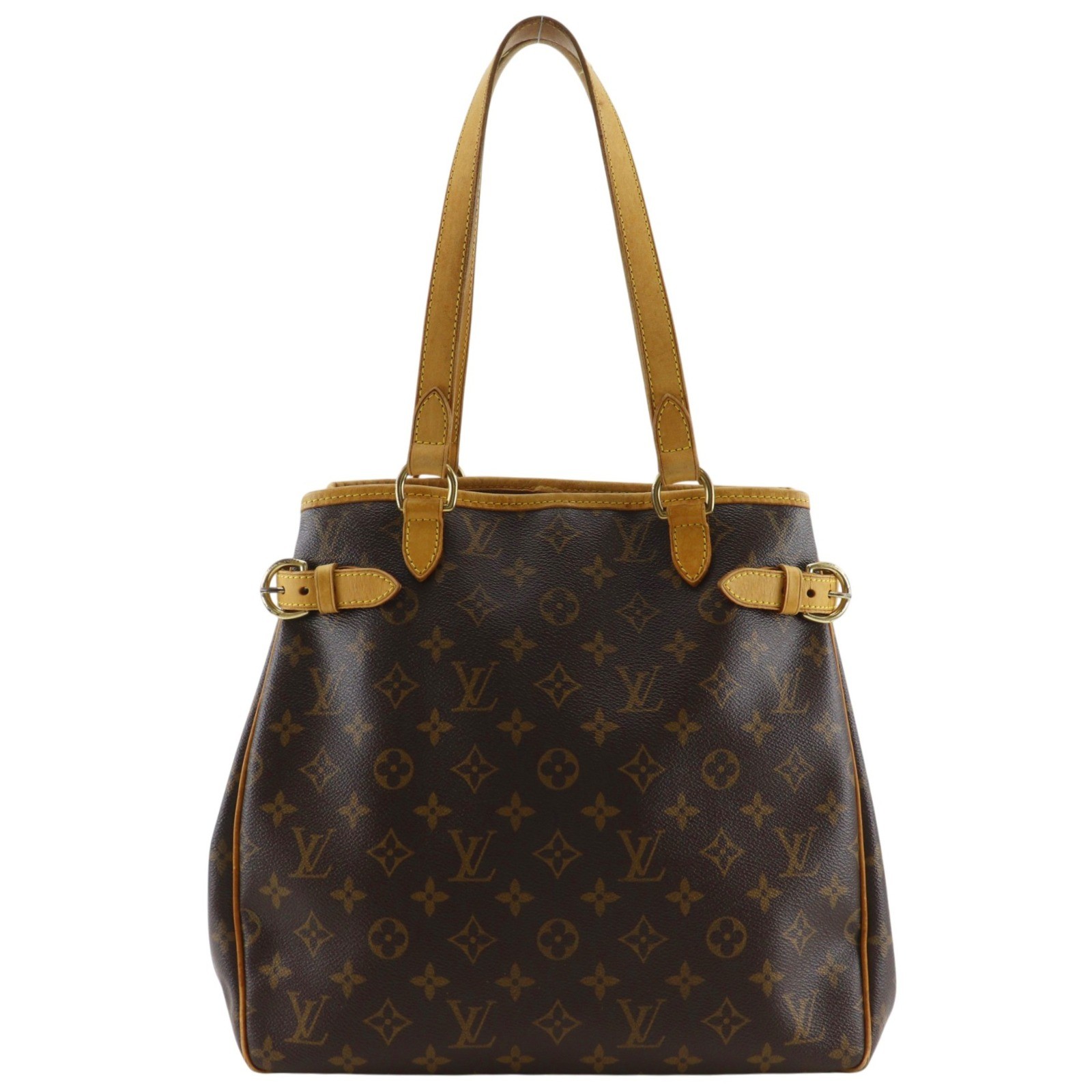 LOUIS VUITTON Batignolle Vertical Tote Bag M51153 Brown Monogram canvas Women