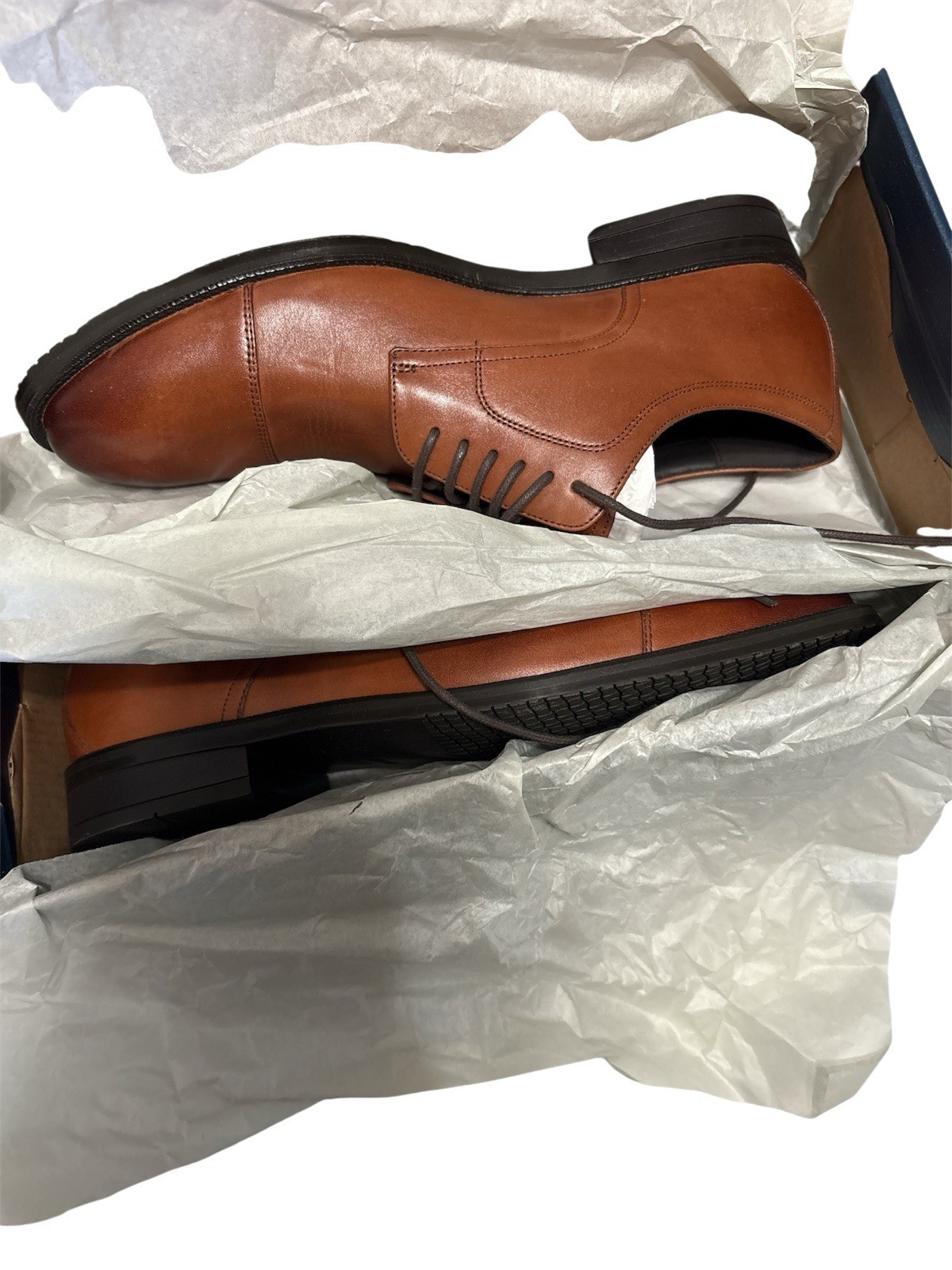 Cole Haan Brown Leather Shoes Grand 360, Size 8 Men’s