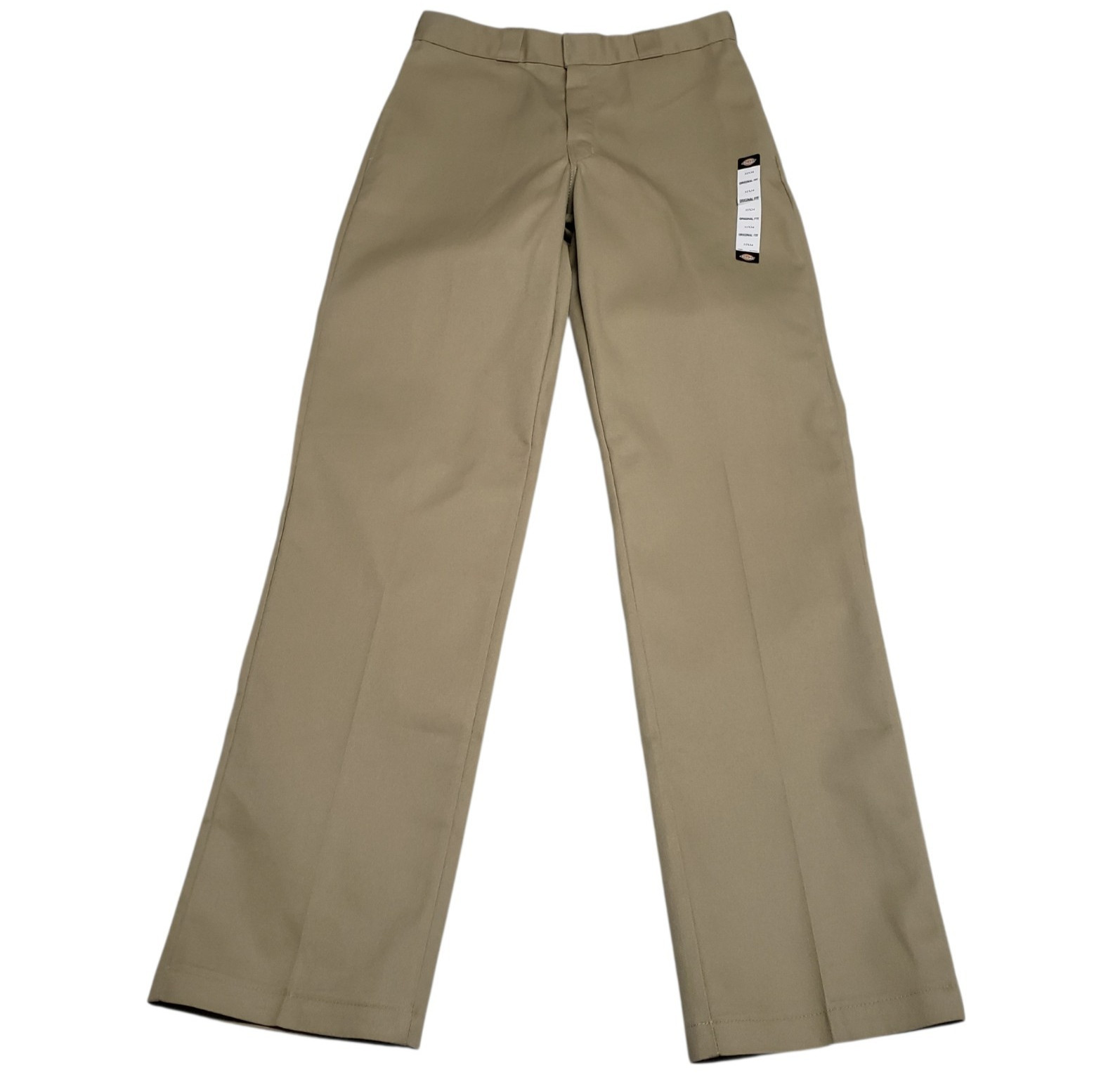 Dickies 874 Original Fit Work Pants Men’s 32×34 Khaki Wrinkle Resistant New