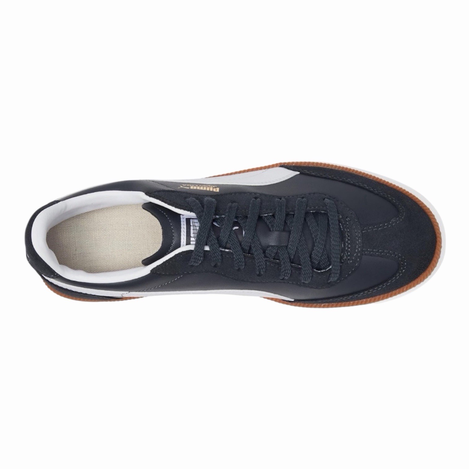 PUMA Super Liga OG Men’s Low Top Sneakers Navy/Black White 356999-09