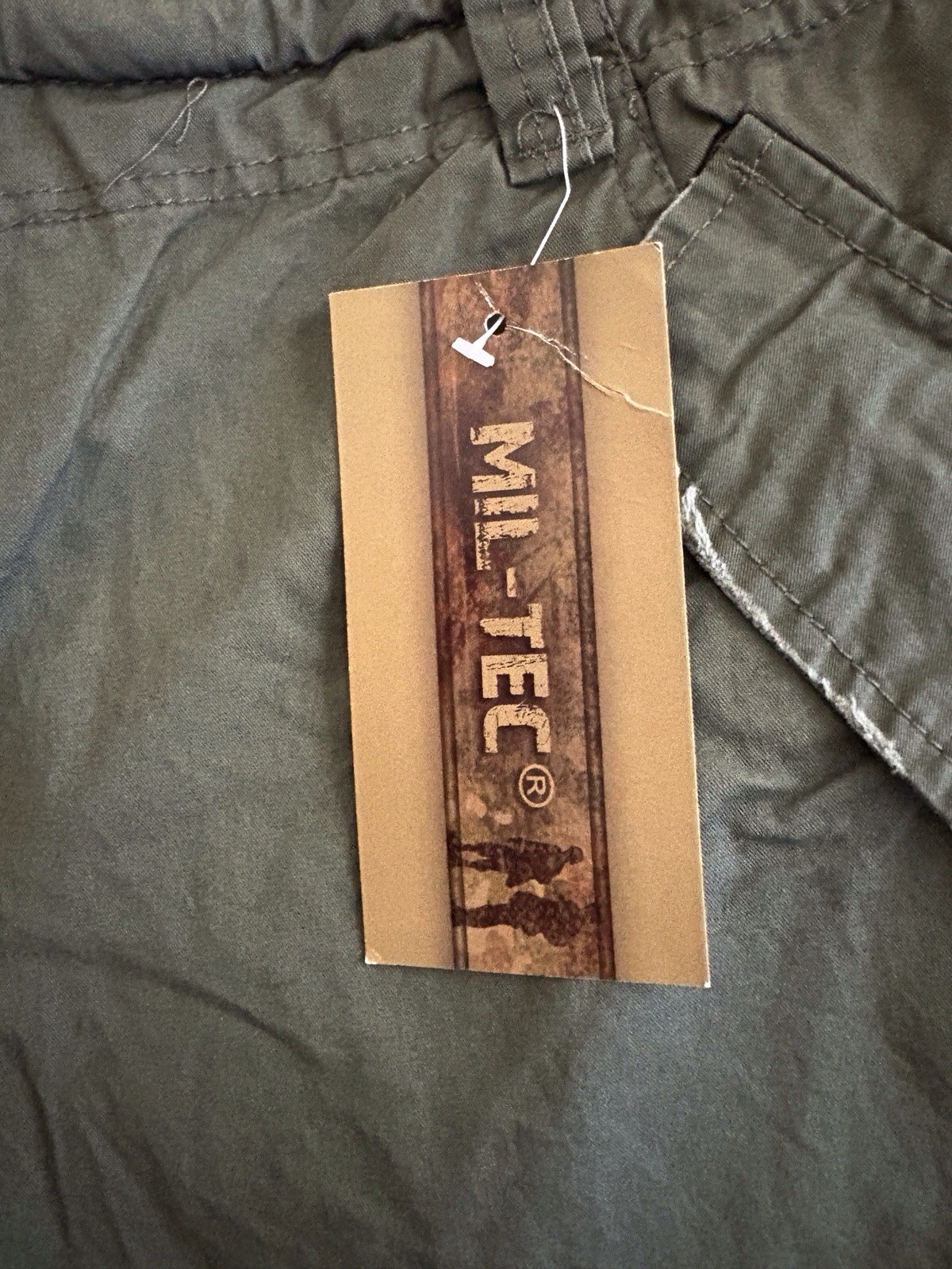 Military Mil-Tec Multi Pocket Tactic Cargo Pants OD Green 2XL 11502001 NWT Army