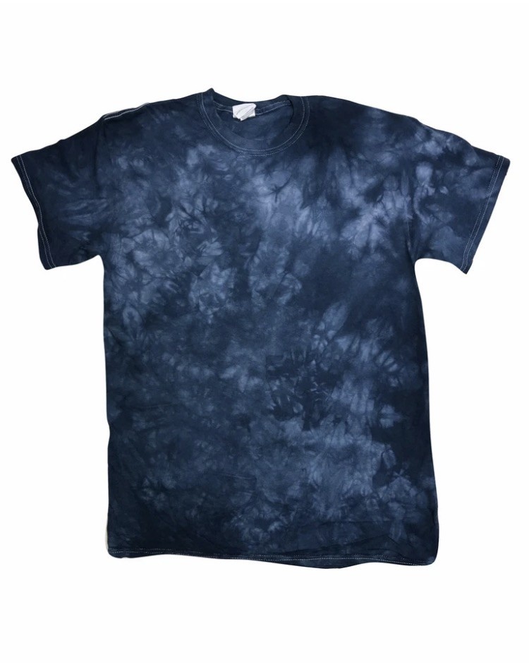 Tie-Dye 5.3 oz. Pre-Shrunk 100% Heavyweight Cotton Crystal Wash T-Shirt 1390