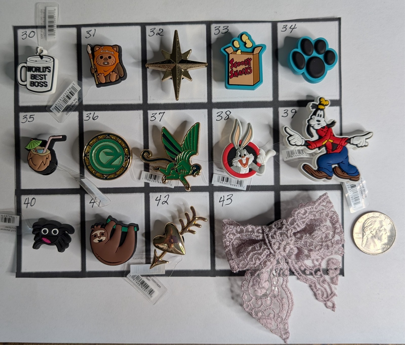 CROCS Jibbitz Charms – Your Choice – Multiples ship for $4.75