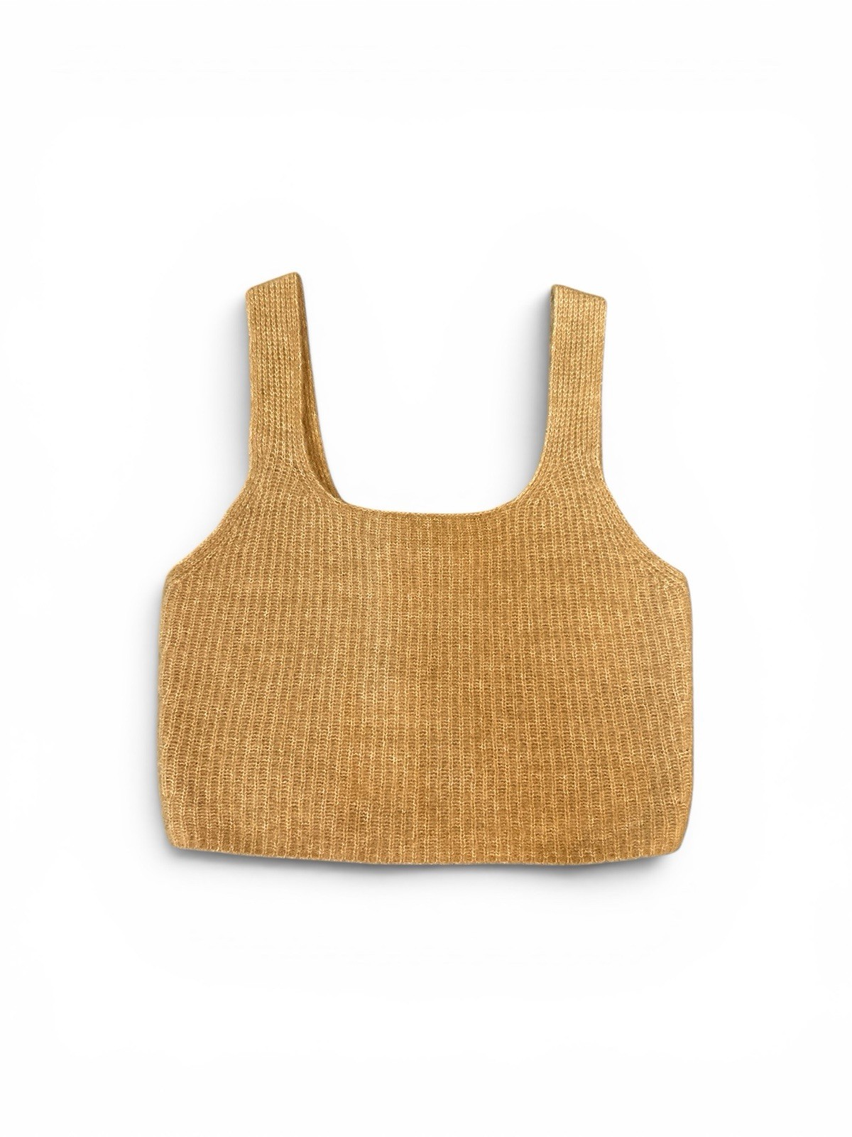 Everlane The Cozy Stretch Tank In Camel Size XXS NWT