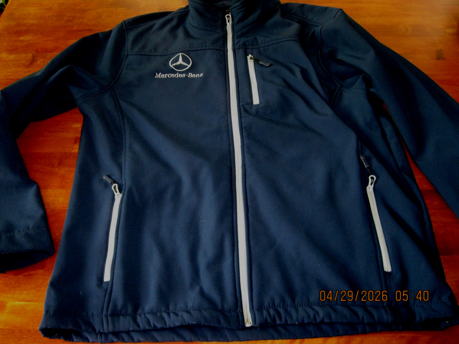 ROLY Mercedes BENZ AMG XXL Softshell Jacket WOMENS SZ XXL BLUE