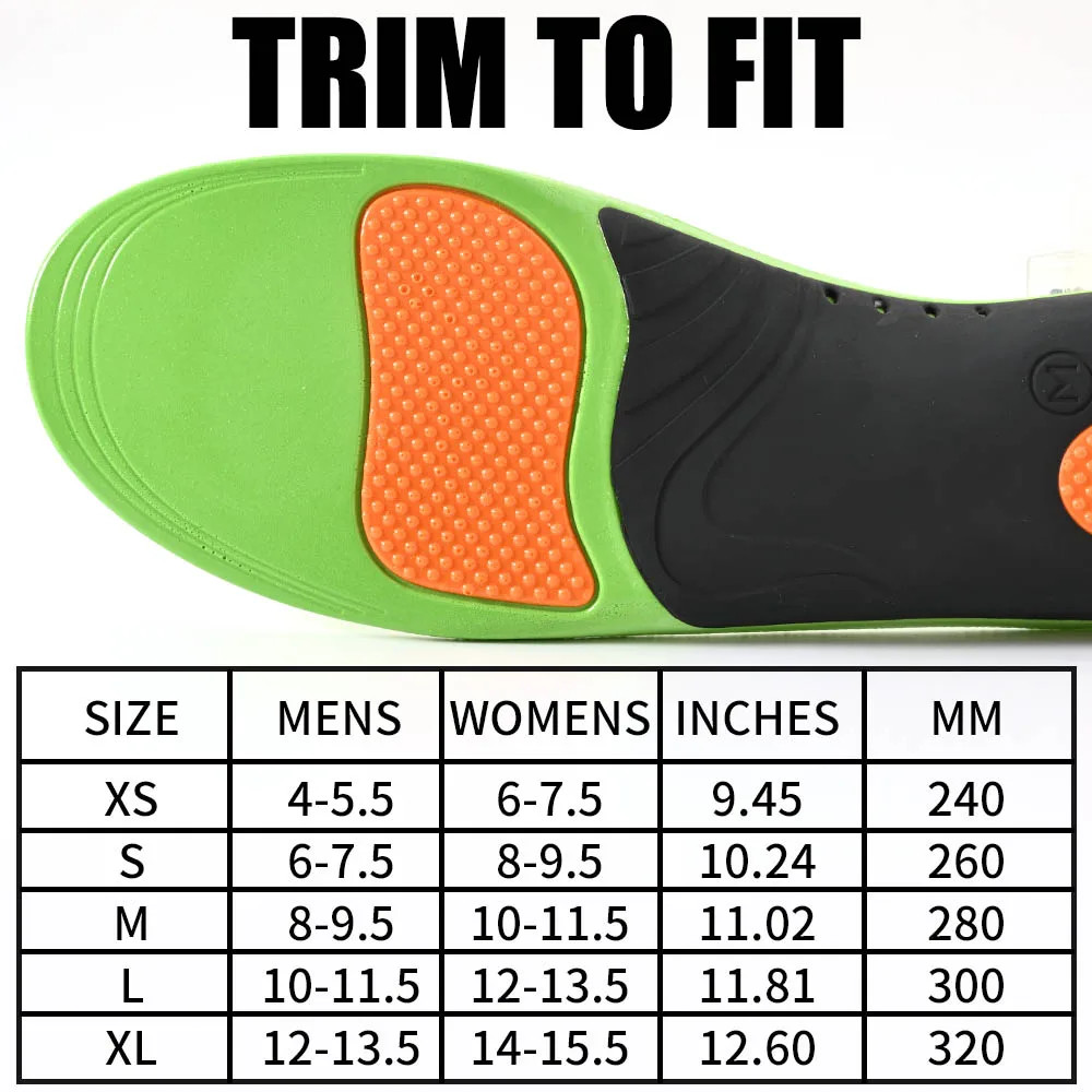 Orthopedic Insoles Sport Shoes Sole For feet Arch Foot Pad X/O Type Leg Correcti