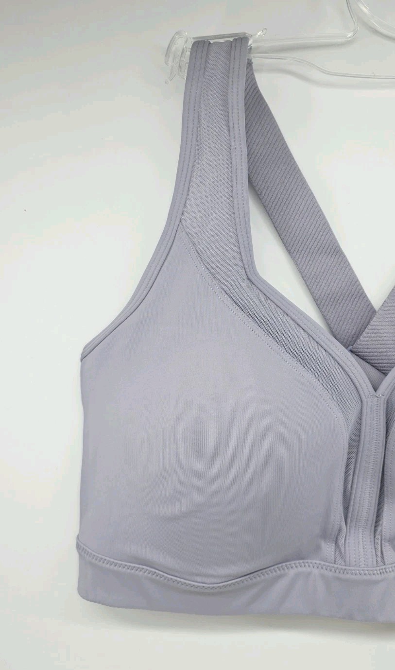Yvette Ladies Sports Bra Size LARGE+/ LAVENDER Art No. E100325A01