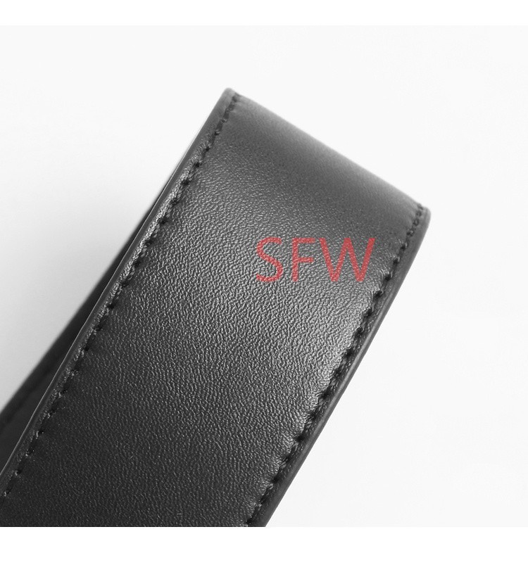 Purse Strap For Black LE 37 Bucket Handbag Replacement Leather Strap