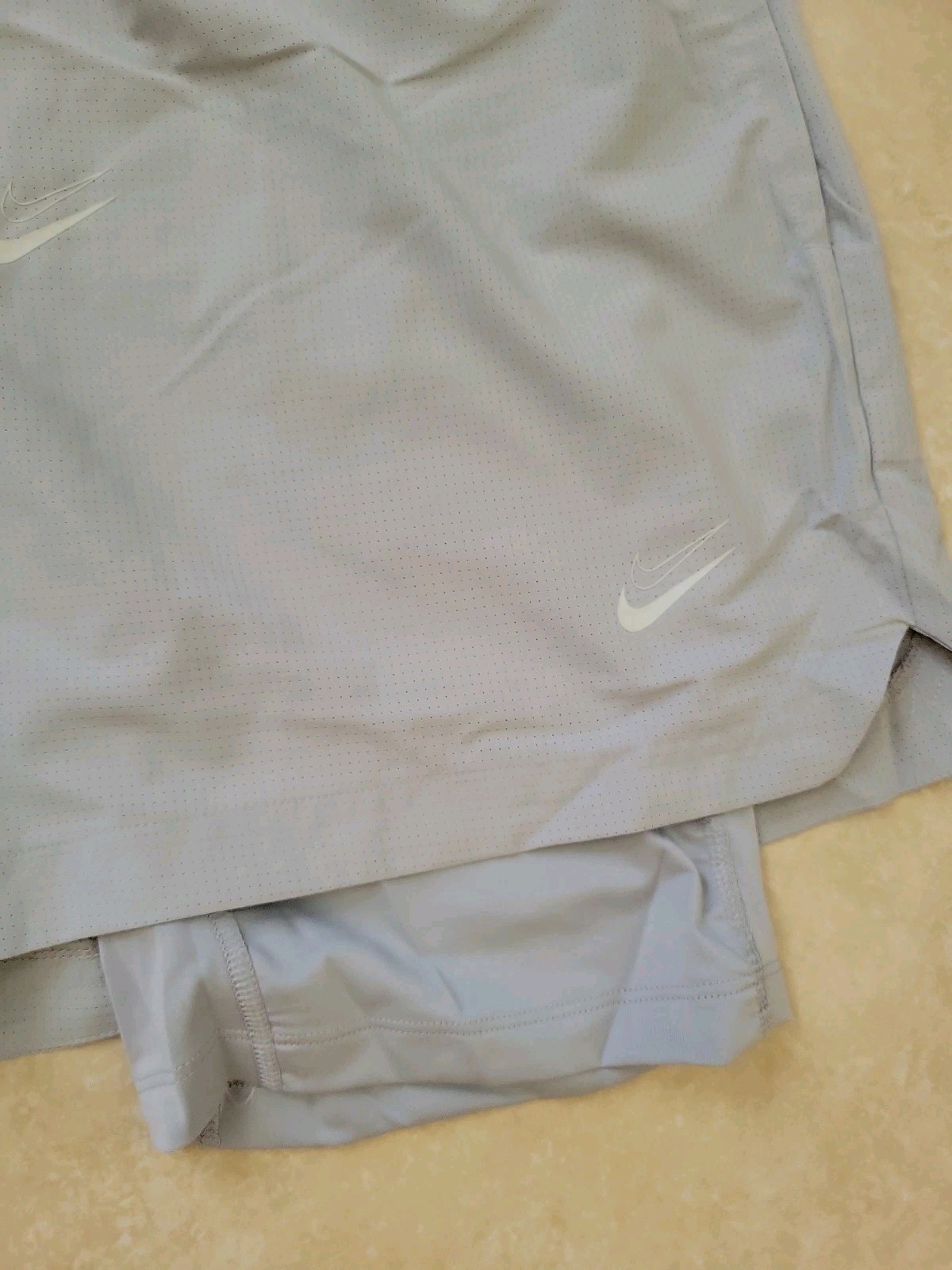 Nike KD DNA 2-in-1 4″ Basketball Shorts Men’s L $75 NWT HJ4215-012 Durant Gray