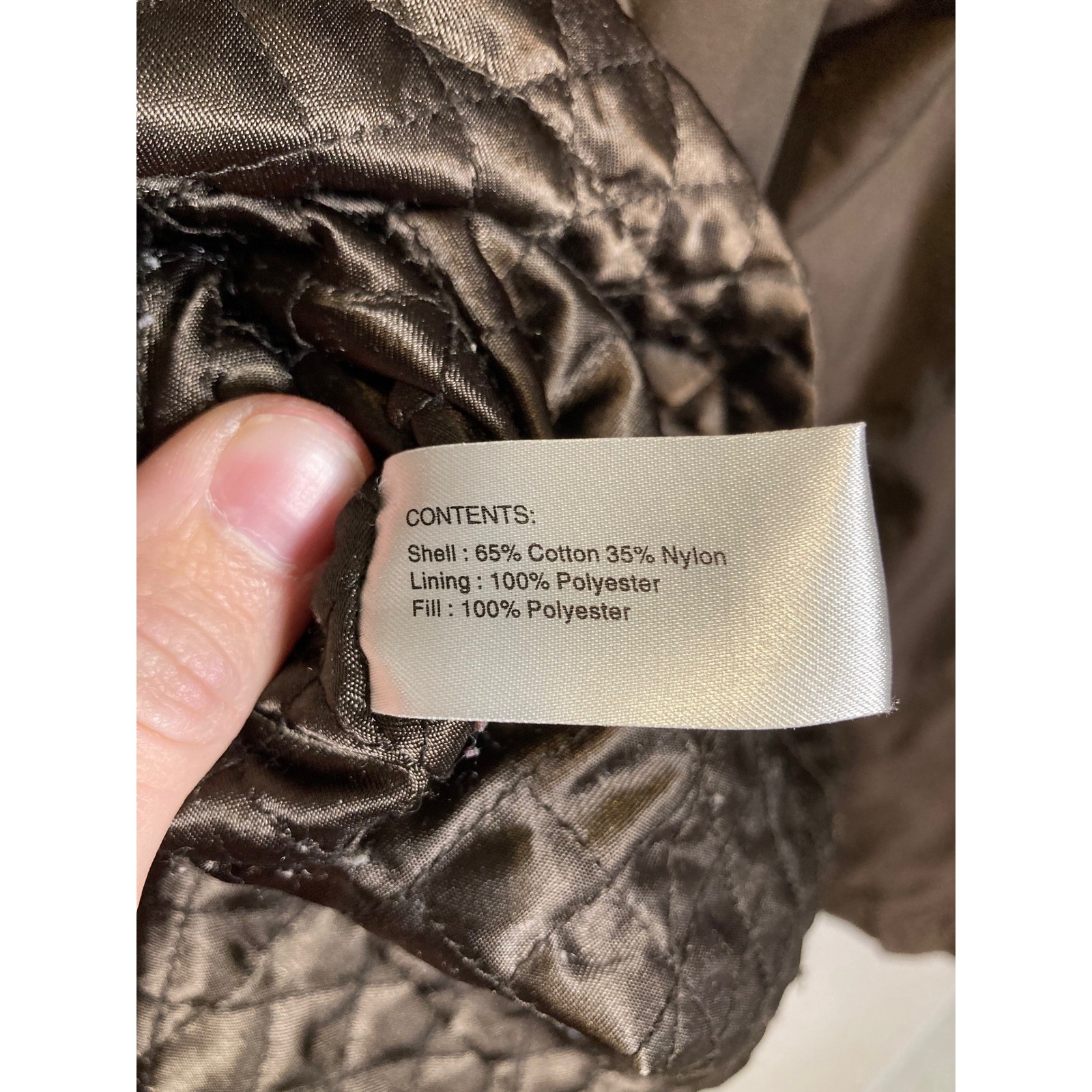 Utility Chic Gallery Women Medium Brown Hooded Belted Quilted Lining Trench Coat