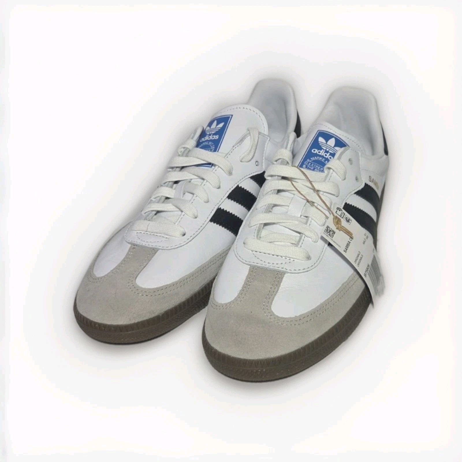 Size 10 – adidas Samba OG Low White Black Gum