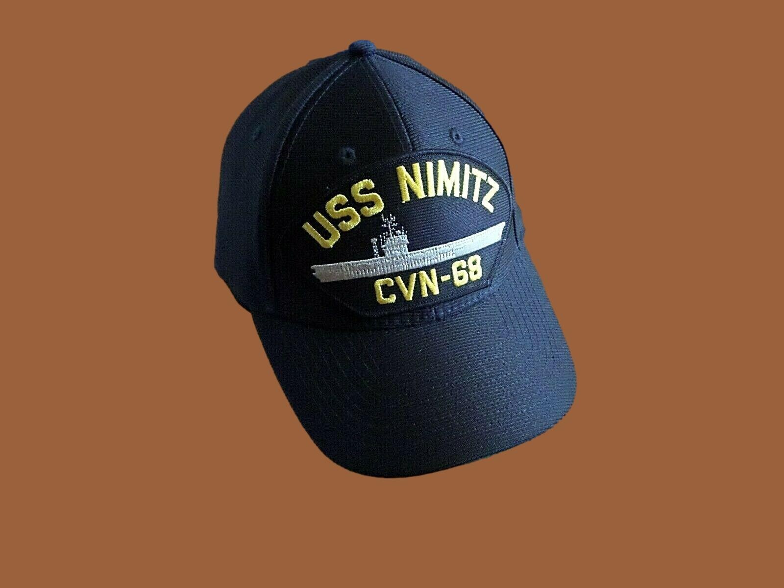 USS NIMITZ CVN – 68 U.S NAVY SHIP HAT U.S MILITARY OFFICIAL BALL CAP U.S.A. MADE