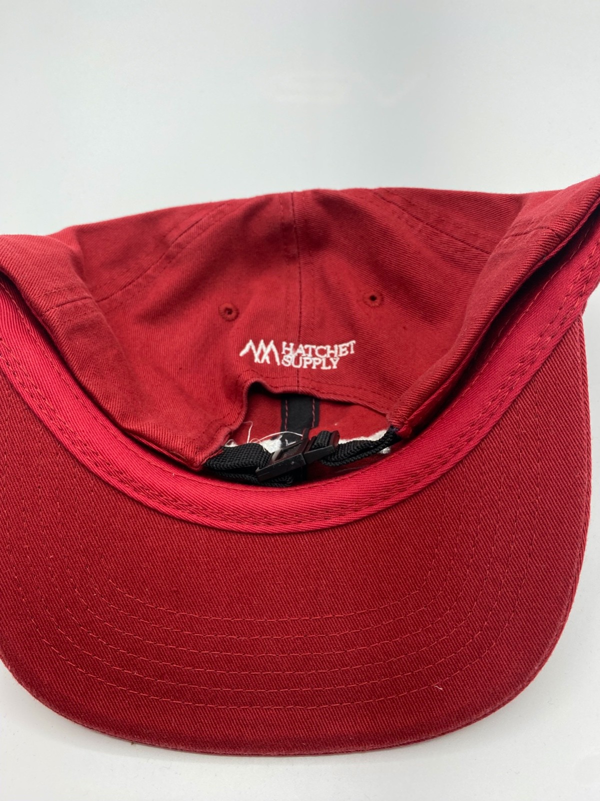 Brooklyn Heights Logo Red Graphic Adjustable Baseball Hat Cap One Size