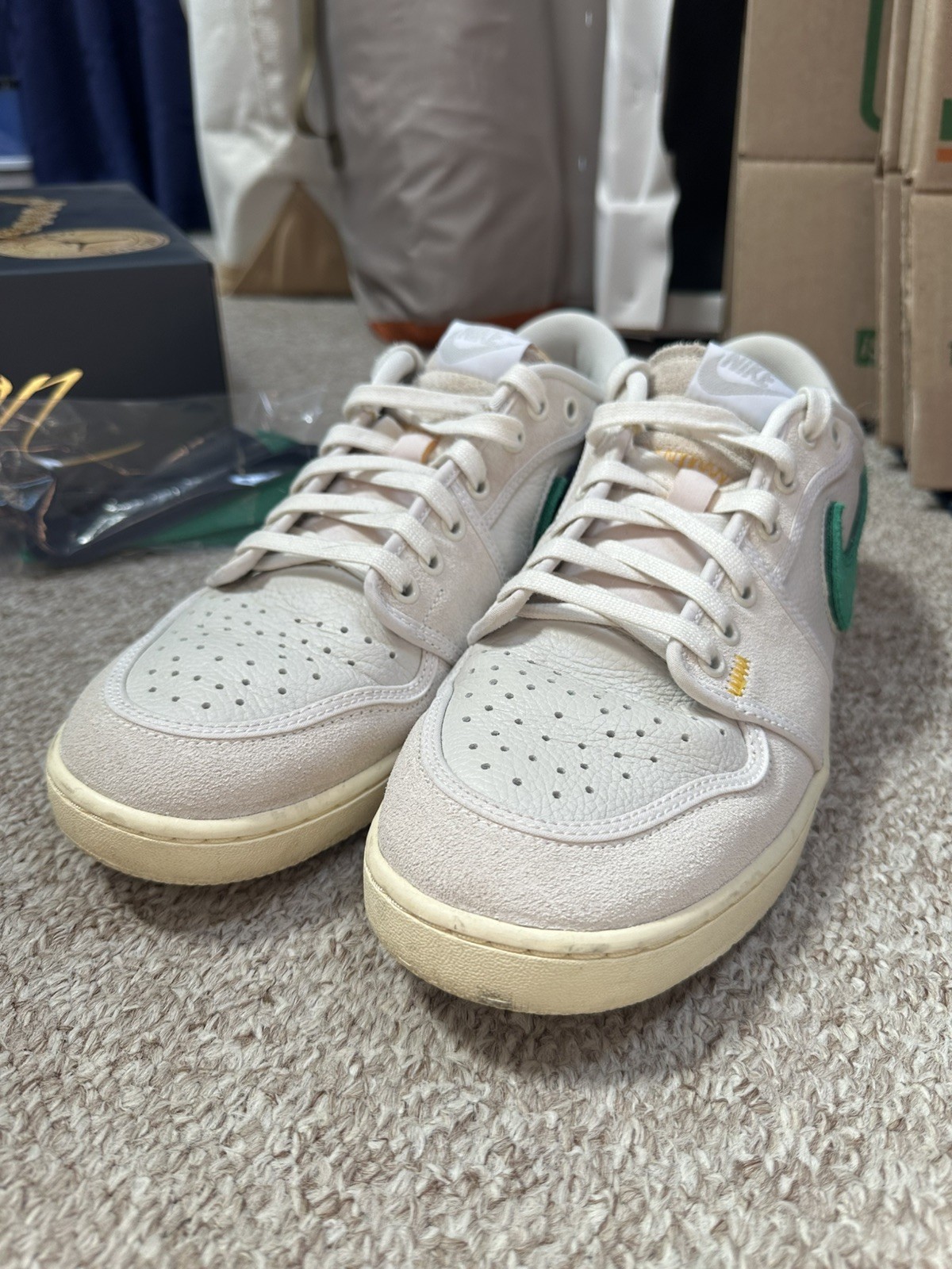 D08912-101 AJKO 1 Low SP x Union LA – Size 11 – OG Box, Extra Swooshes & Laces