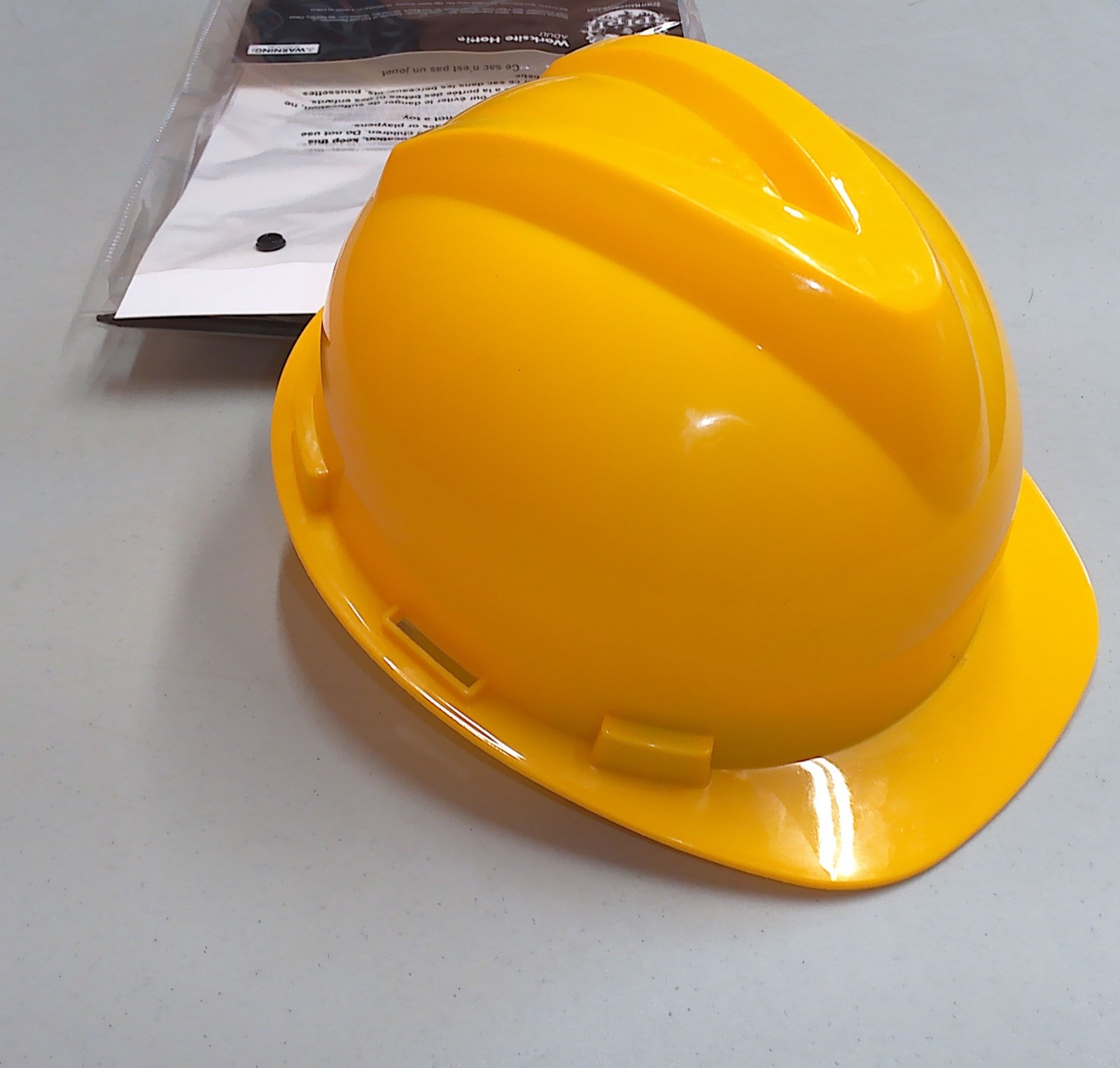 Caution Construction Worker Spirit Halloween Costume Women’s Size S/M