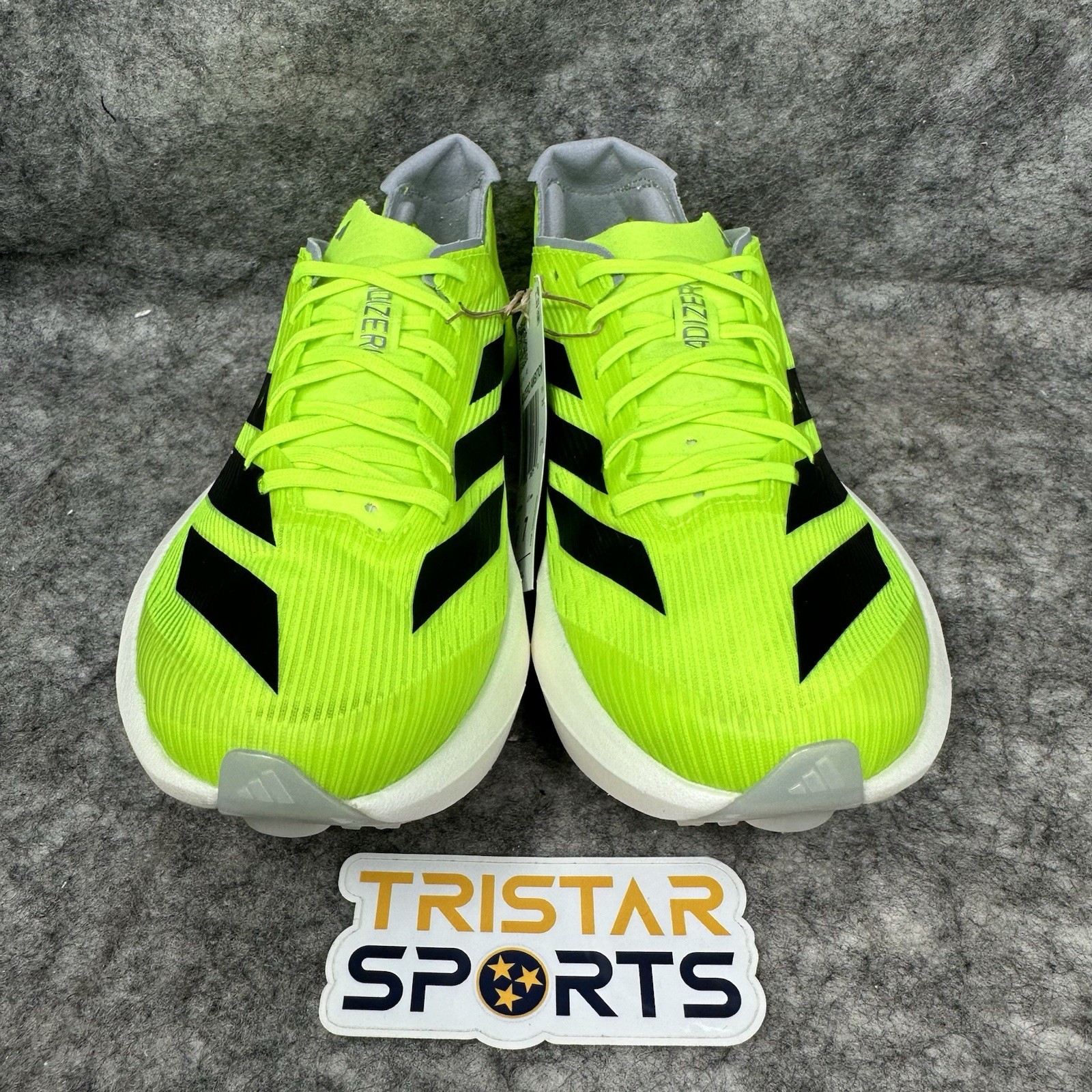 Adidas Adizero Ambition Track & Field Shoes Mens Size 8 Lucid Lemon Black IH5798
