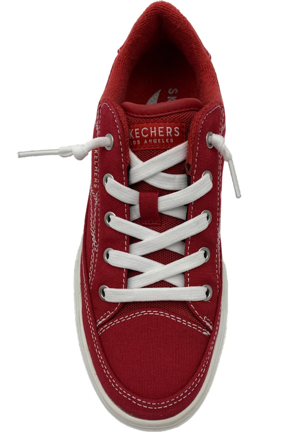 Skechers Arch Fit Washable Canvas Slip-On Arcade Red